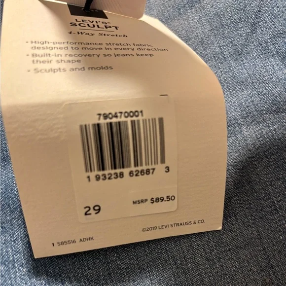 Levi’s 311 Shaping Skinny Ankle Jeans - Picture 5 of 6